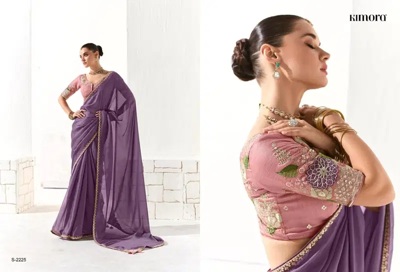 Runway By Kimora Organza Tissue Designer Saree Wholesale Shop In Surat